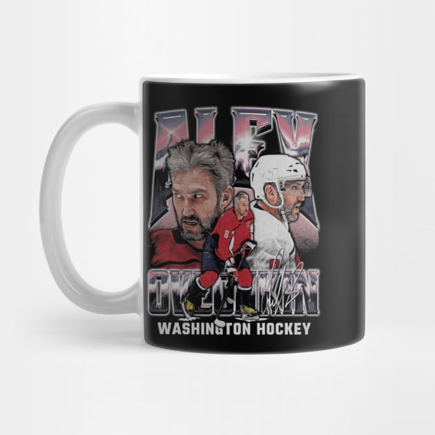 Alex Ovechkin Washington Vintage by ClarityMacaws